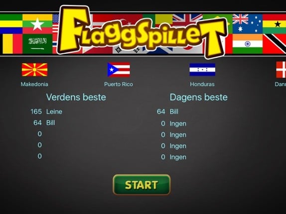 Flaggspillet screenshot