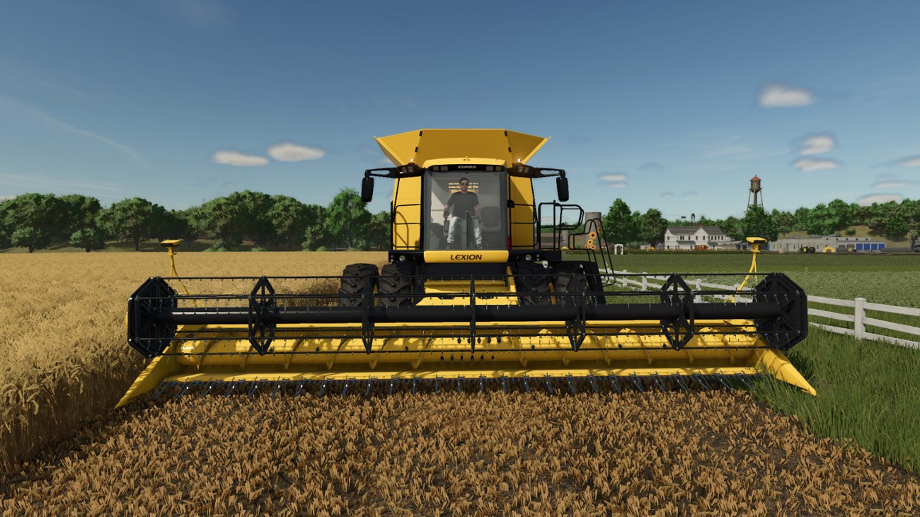 Games like FS25 CAT Lexion 560-595