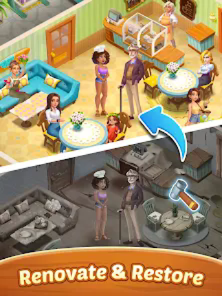Seaside Escape®: Merge & Story screenshot