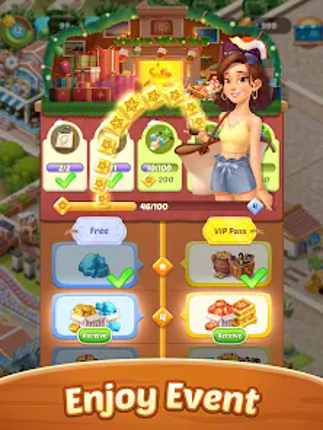 Seaside Escape®: Merge & Story screenshot