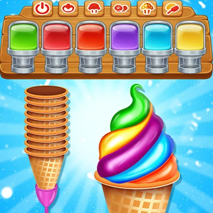 Ice Cream Cone Cooking Games Image