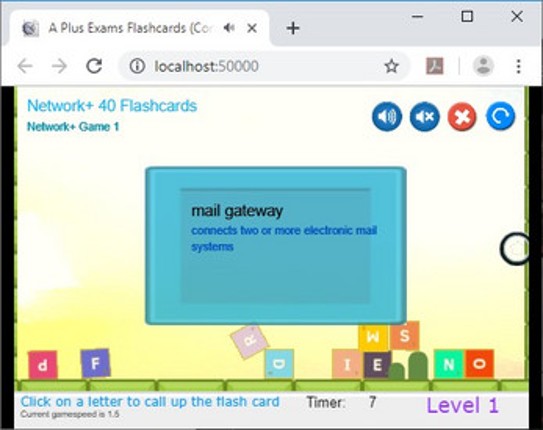 CramFLASH Network+ 40 Random FlashCards Image