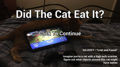 GGJ21-Wait Did The Cat Eat It? Image