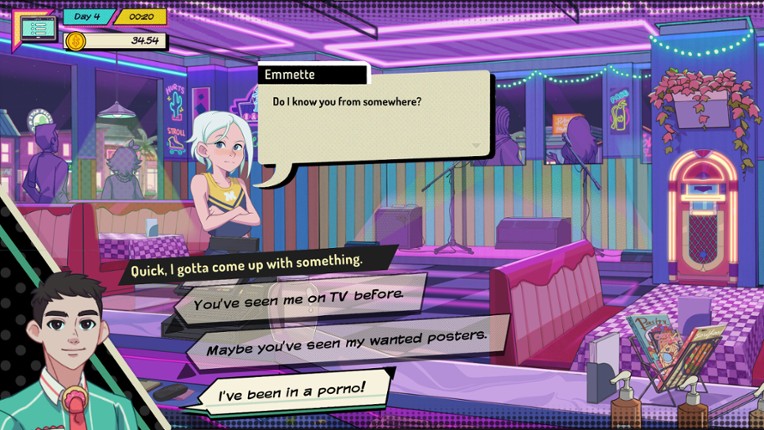 High Times - Dating/Cooking Sim screenshot