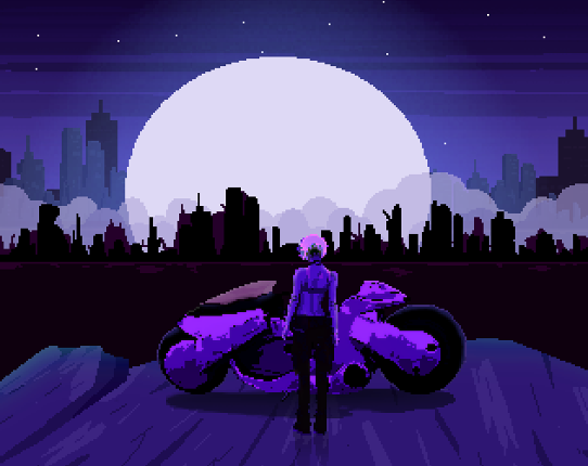 Hotline84 - Animation and Synthwave Music Game Cover