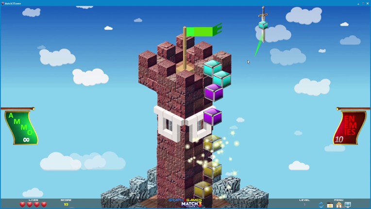 Match3Tower screenshot