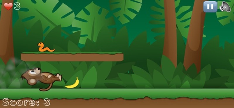 Monkey Jungle Run screenshot