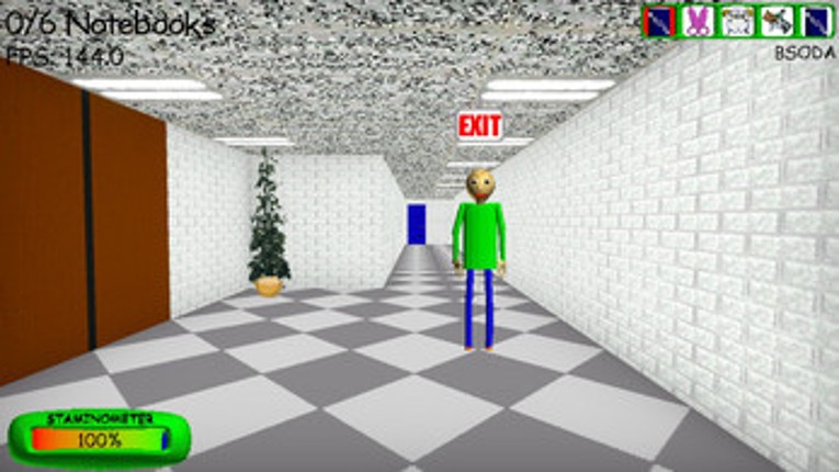 New Baldi's Basics Plus Remastered (Remake) screenshot