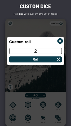 Nice Dice Roller for DnD and RPGs Image