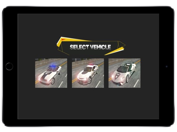 Police Car Thief Chase City in screenshot