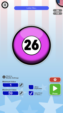RNG Alternatives screenshot