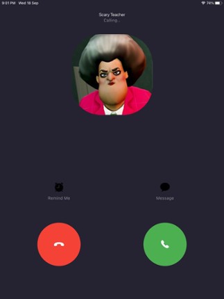 Scary Teacher Chat Fun- Master screenshot