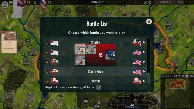 SGS Battle for: Gettysburg screenshot