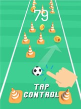 Soccer Drills: Kick Tap Game Image