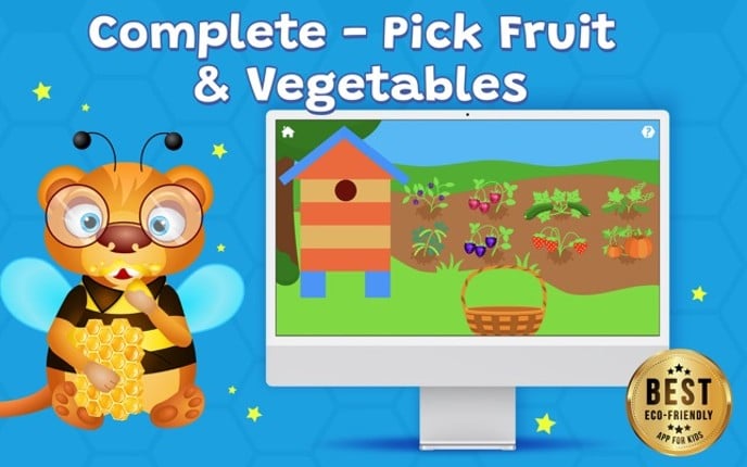 123 Kids Fun Bee World Games screenshot