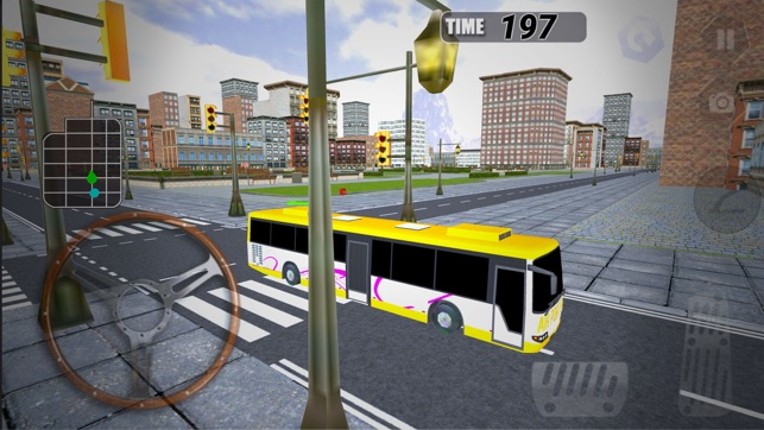 Airport Coach Drive Bus Driver Sim 3D screenshot