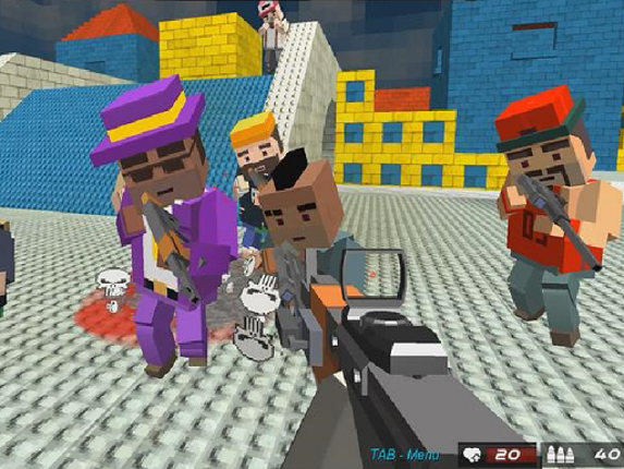 Blocky Gangster Warfare 2022 Game Cover