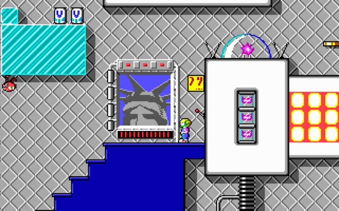 Commander Keen in Invasion of the Vorticons: The Earth Explodes screenshot