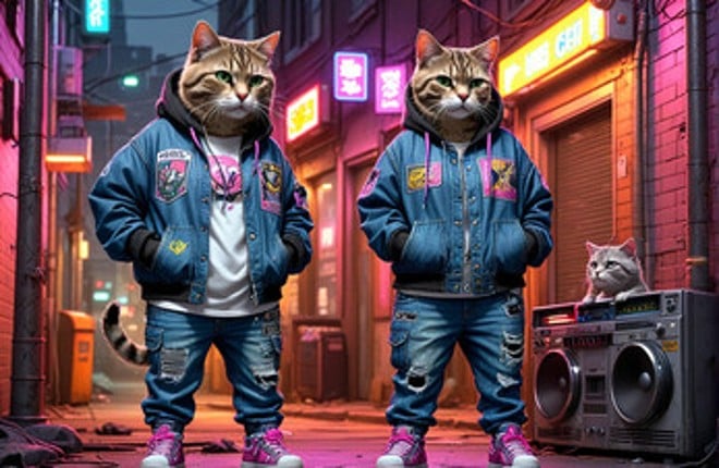 COOL CATS: LO-FI STREET VIBES Image