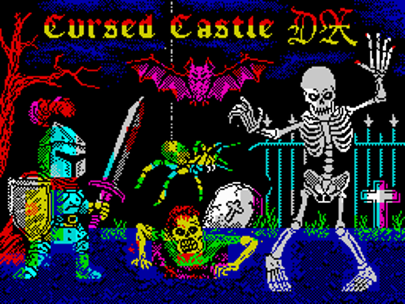 Cursed Castle DX (zx spectrum 128) Game Cover