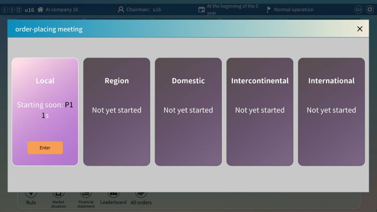 Business War: ERP Sandbox Simulation screenshot