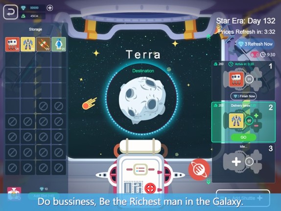 Galaxy Tycoon: Star Trade &amp;War screenshot