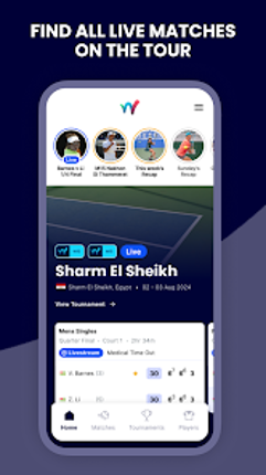 World Tennis Tour Live Image