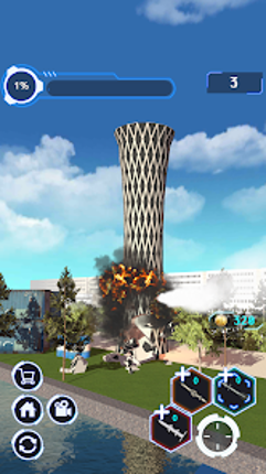 City Demolish: Rocket Smash! screenshot