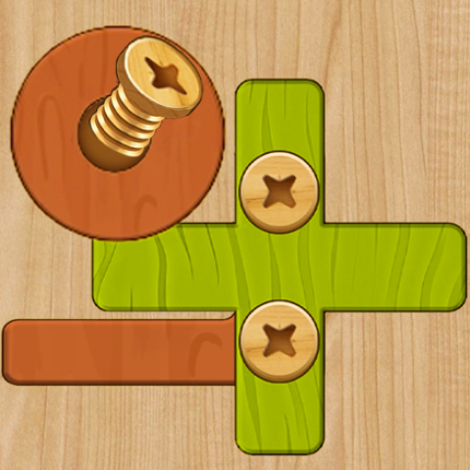 Crazy Screws: Wood Bolts&Nuts Image