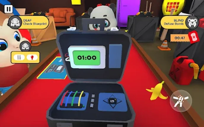 Bomb Defusal Banana Squad Game Image