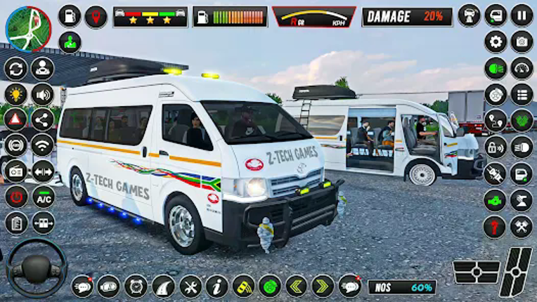 Bus Simulator 3D Euro Bus Game screenshot