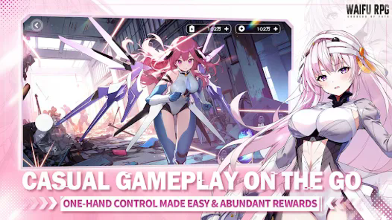 Goddess of Fate: Waifu RPG screenshot