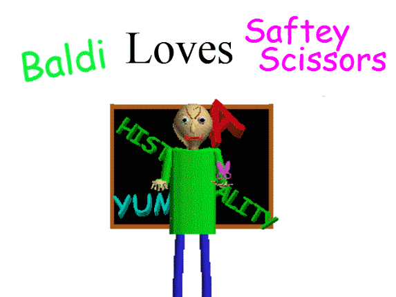 Baldi Loves Safety Scissors Image