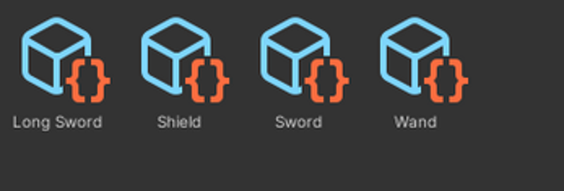 Inventory - ScriptableObject screenshot