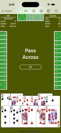 Hearts - Play with your rules screenshot
