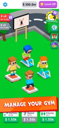 Idle Gym City - fitness tycoon Image