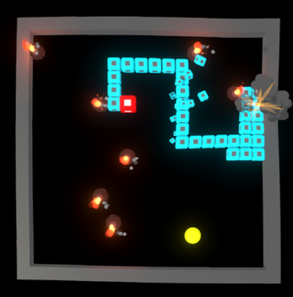 interactive game Snake AI (Customizable) screenshot