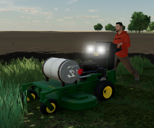John Deere Walk Behind Propane Mower Image