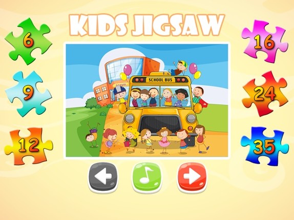 Kids Jigsaw Puzzles HD for Kids 2 to 7 Years Old screenshot