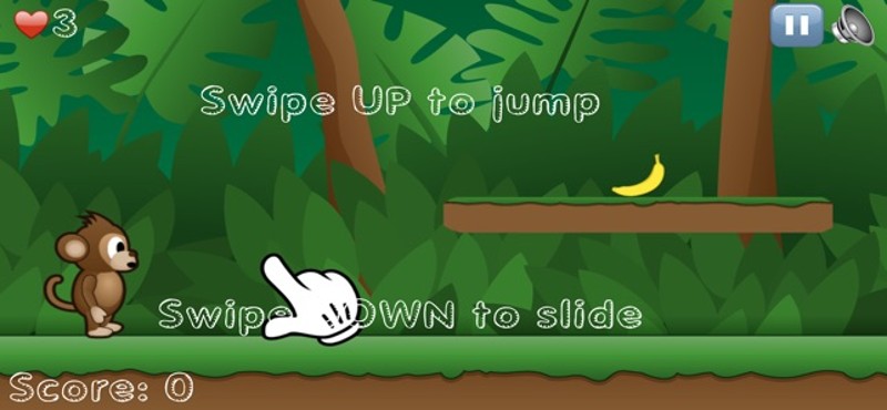 Monkey Jungle Run screenshot