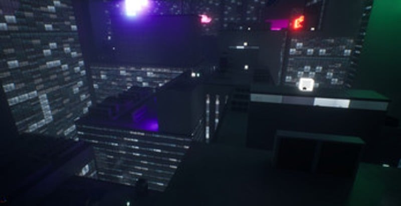 Neon Storm Delivery screenshot