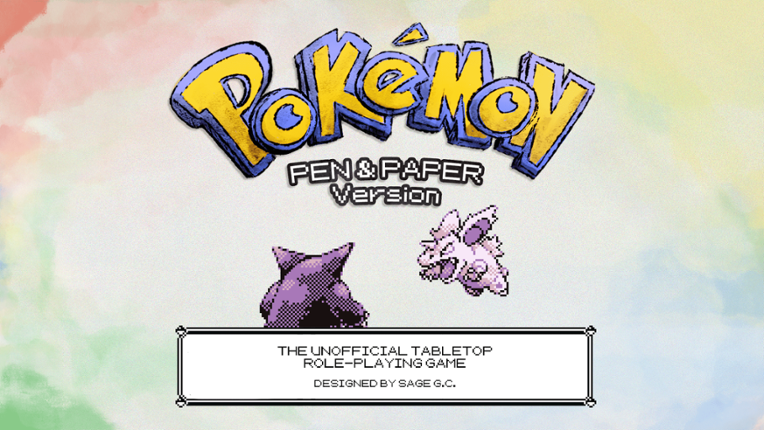 Pokémon: Pen & Paper Version Image