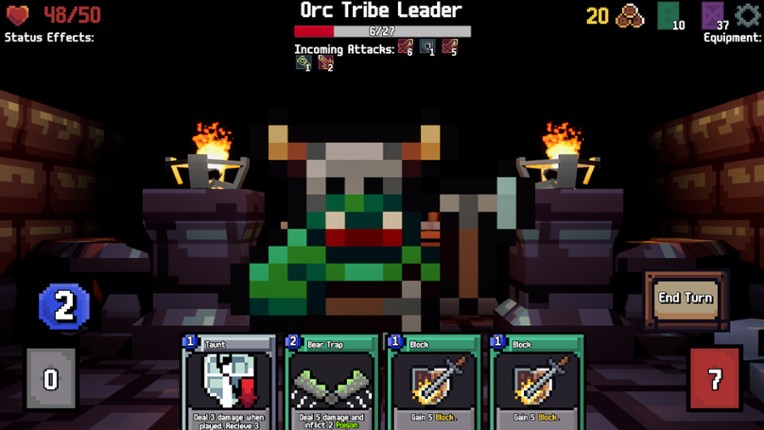 Prisoners of Ulag'Bol: A Dungeon Crawling Deckbuilder screenshot