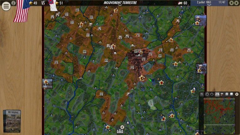 SGS Battle for: Gettysburg screenshot