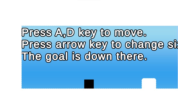 Size story screenshot