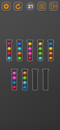 Sort Ball: Arrange Color Tubes screenshot