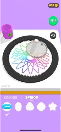 Spiro Art - ASMR game screenshot