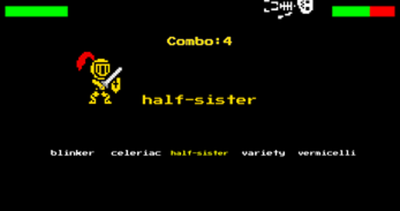 Super Word Knight: Searching for Courage screenshot