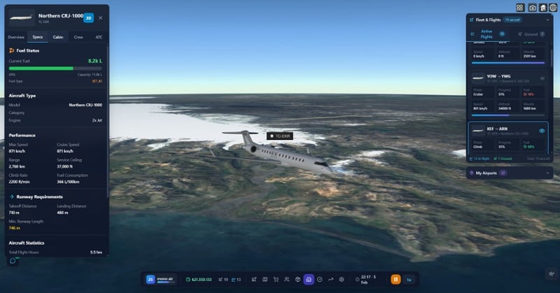 Airline CEO screenshot