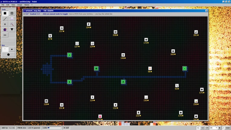 DOTS VS PIXELS Image